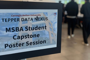 Photo of the MSBA Capstone Photo presentation
